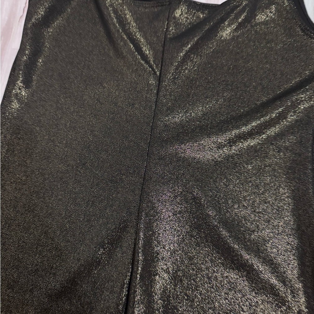 American Apparel bronze ponte Midi Dress - Picture 6 of 9